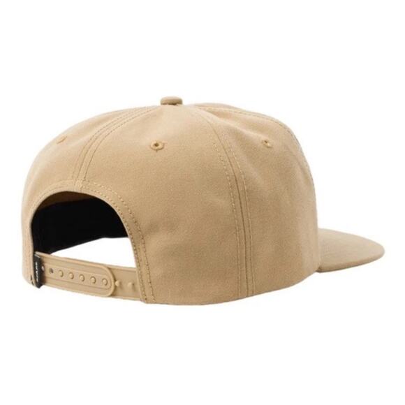 NWT PRANA GAZIN PATCH HAT Nomad Get Lost to Get Found UPF 50 Tan SnapBack - Picture 2 of 7